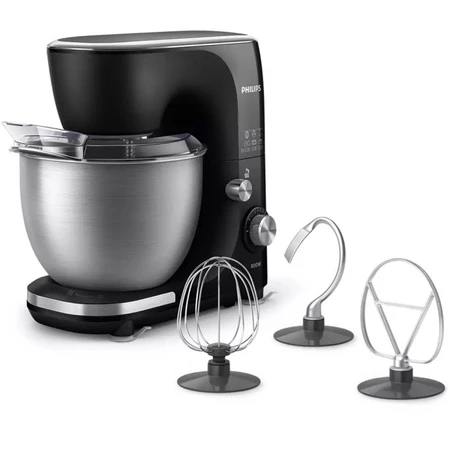 Stand Mixer 5 Liter 12 Kecepatan 800 Watt - Pengaduk Adonan Philips HR7922/90